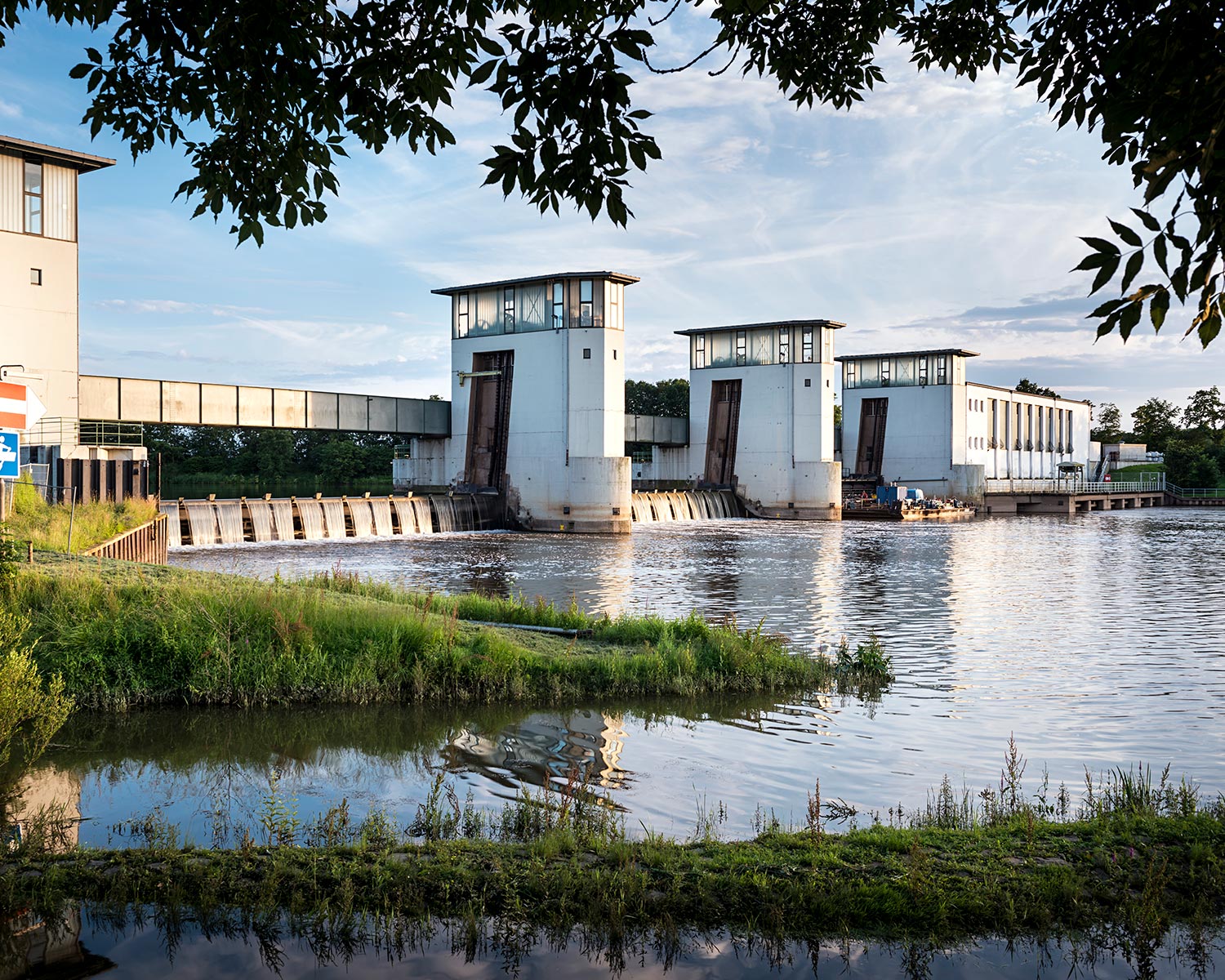 The Petershagen hydropower plant 