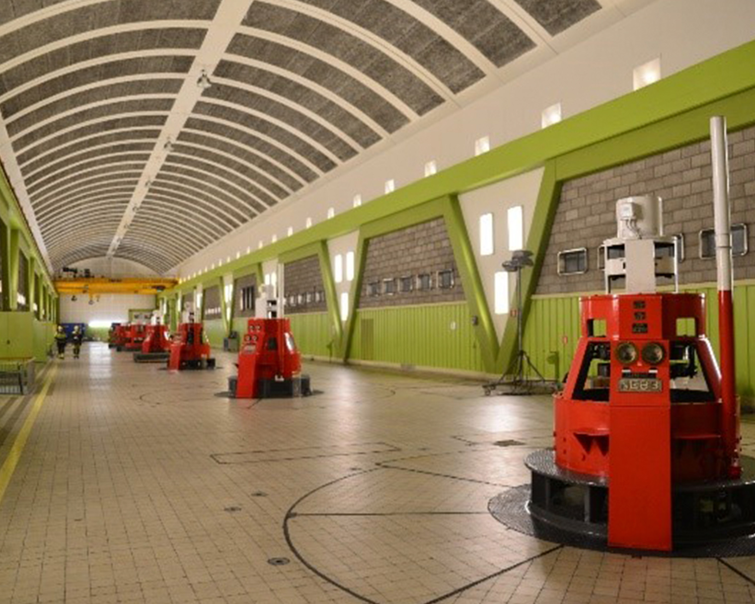 Nedre Røssåga power station has important decorative and construction details that will be preserved.