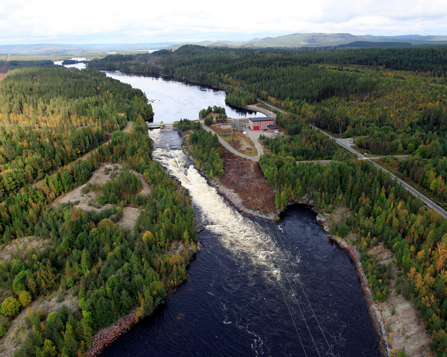Hoting hydropower plant